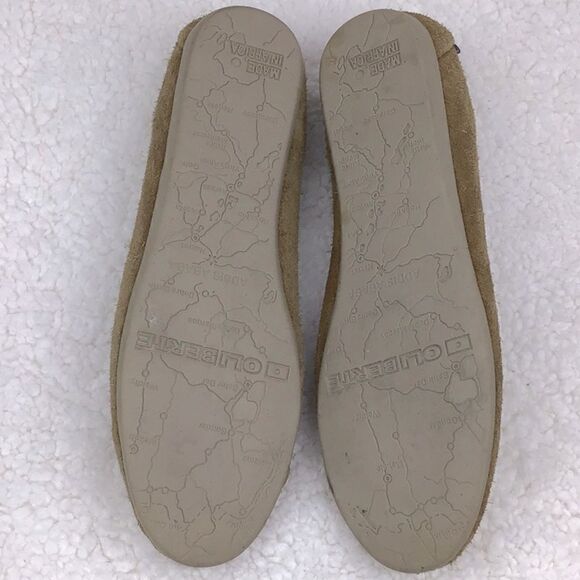 Oliberte Brown Nubuck Suede Slip On Ballet Flats - Picture 12 of 13